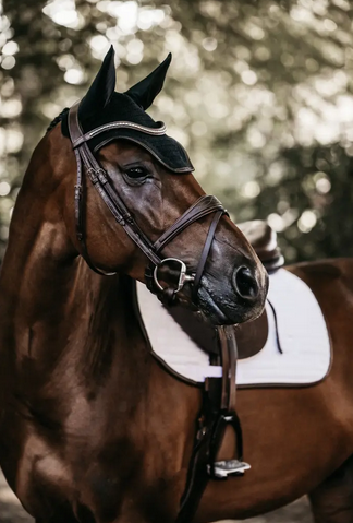 Kentucky Fly Veil Wellington Leather