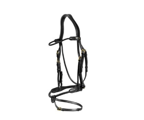 Dy'on Braided Noseband bridle With Removable Flash