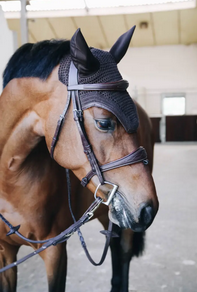 Kentucky Fly Veil Wellington Leather