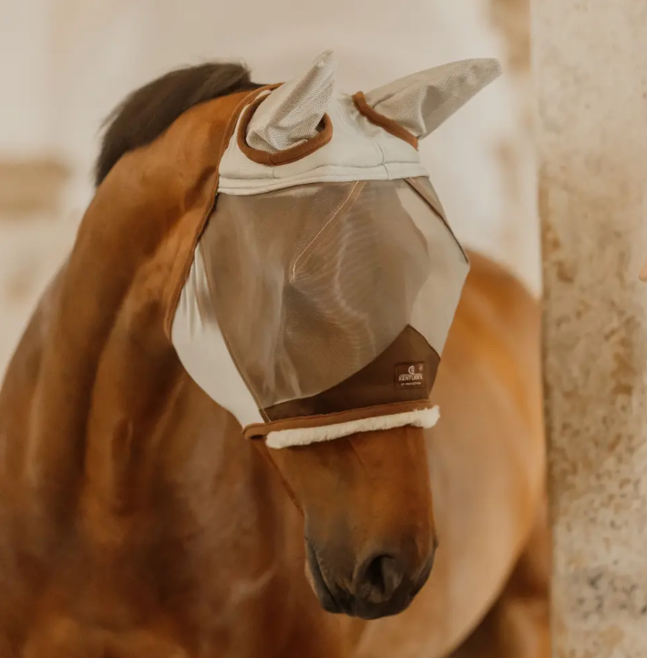 Kentucky fly mask skin friendly with ears