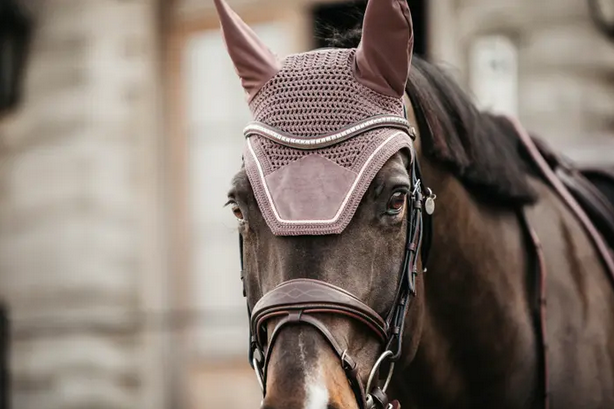 light purple ear bonnet