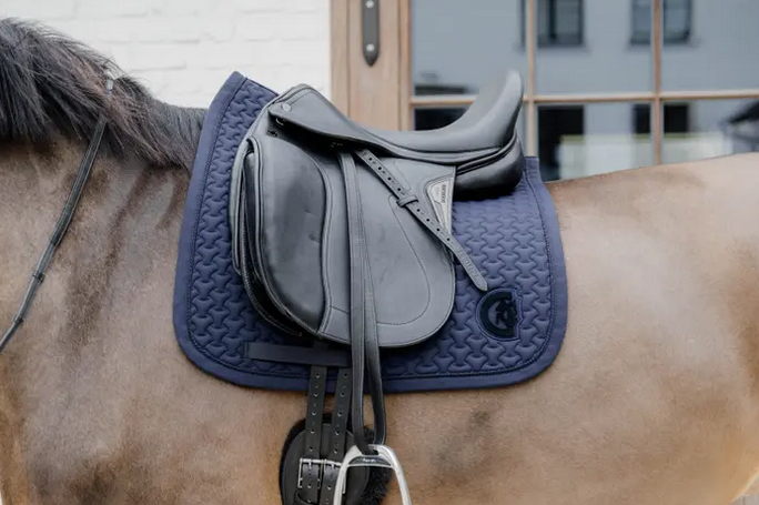 Kentuckyge Saddle Pad Plaited 3D Logo Dressage