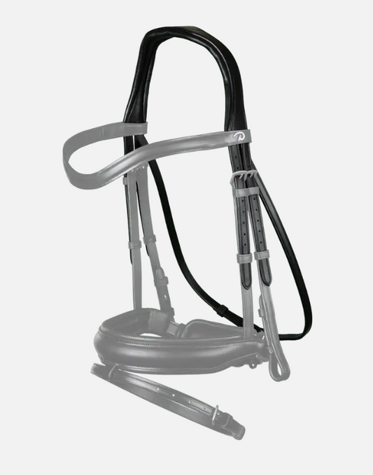 Dy'on Dressage Headpiece Flat Leather