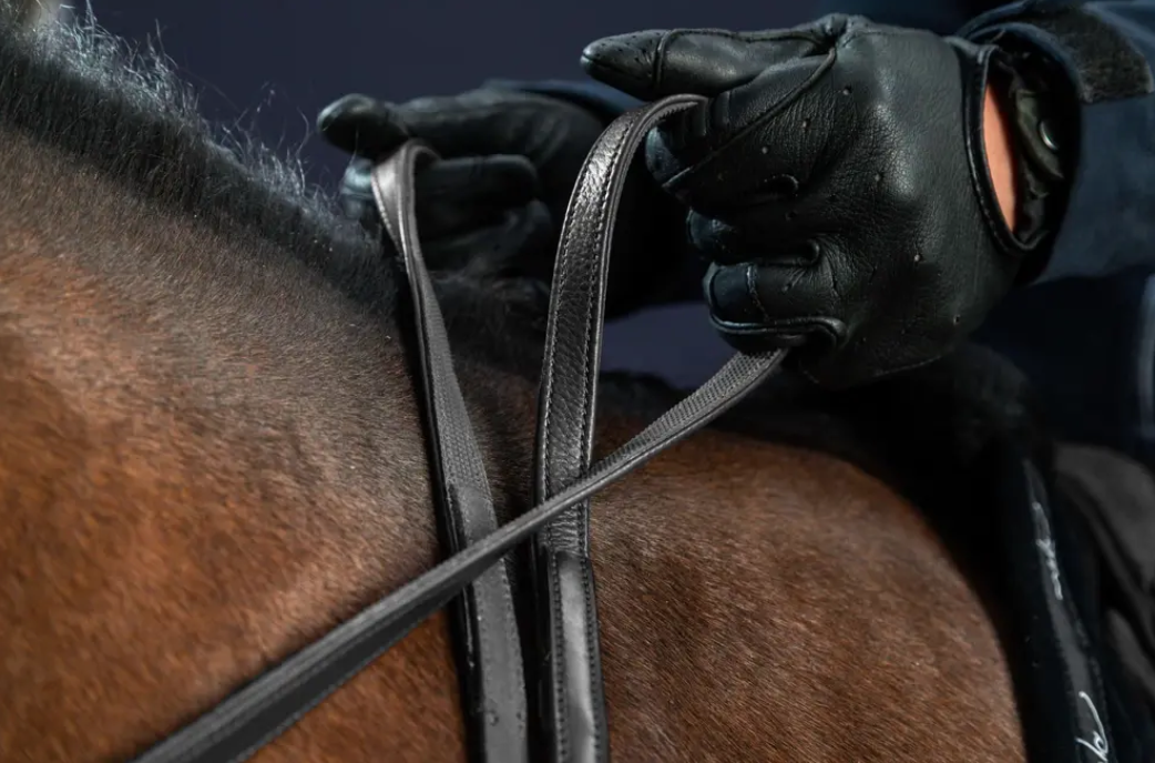 Dy'on Leather/Rubber Reins