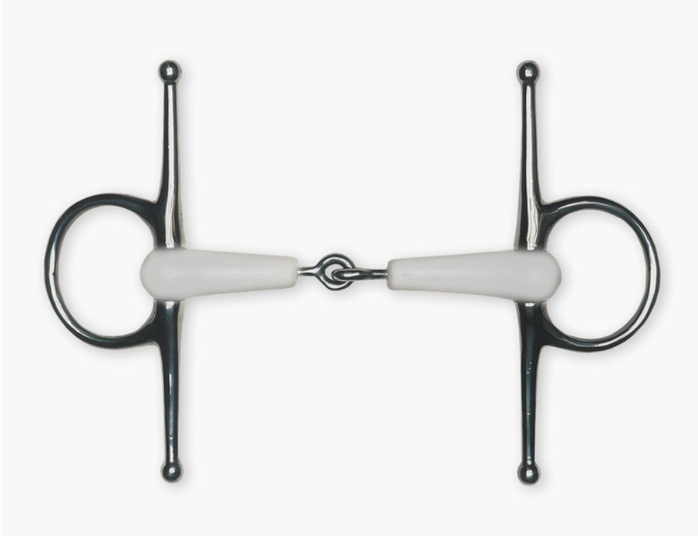 Metalab Full Cheek Snaffle Flexi Single Jointed