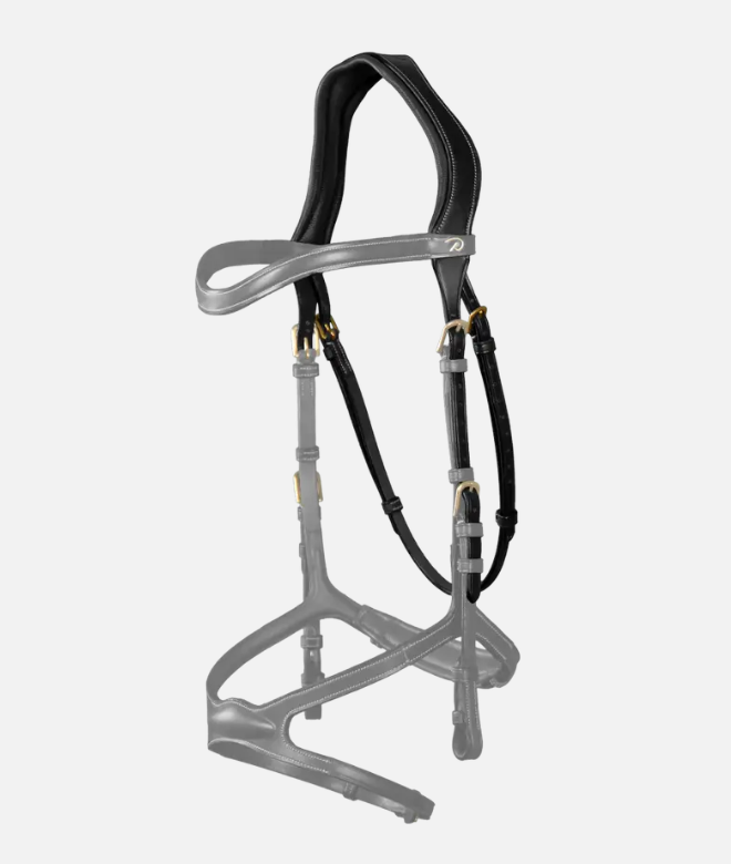 Dy'on 1-strap Headpiece with throat latch