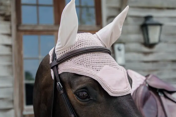 Kentucky Fly Veil Wellington Velvet Pearls