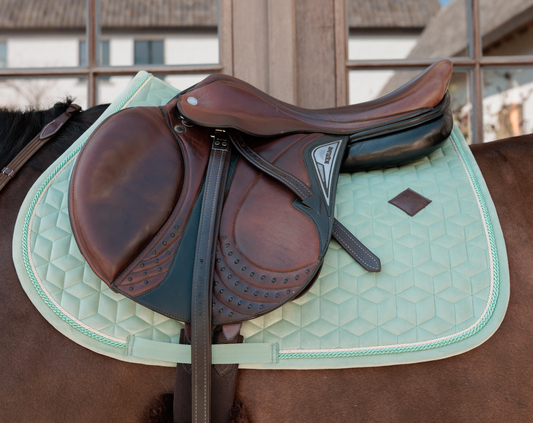 kentucky saddle pad velvet mint