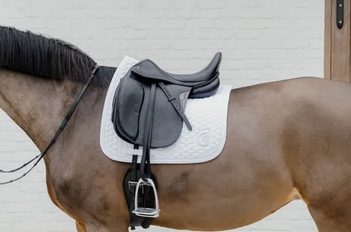 Kentuckyge Saddle Pad Plaited 3D Logo Dressage