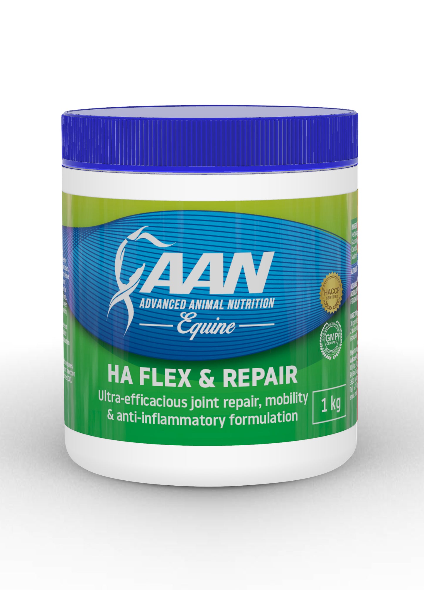 AAN HA Flex & repair is a joint supplement which helps with mobility, joint repair