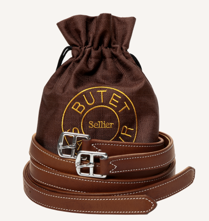 Butet Standard Lined Stirrup Leathers (23mm)