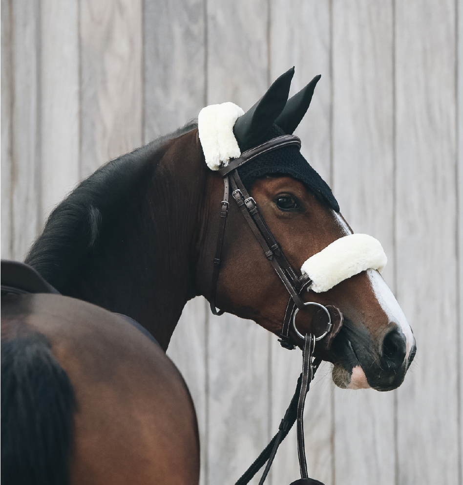 Kentucky Sheepskin Noseband Cover