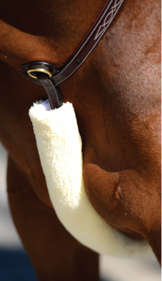 Kentucky Sheepskin Breastplate Cover