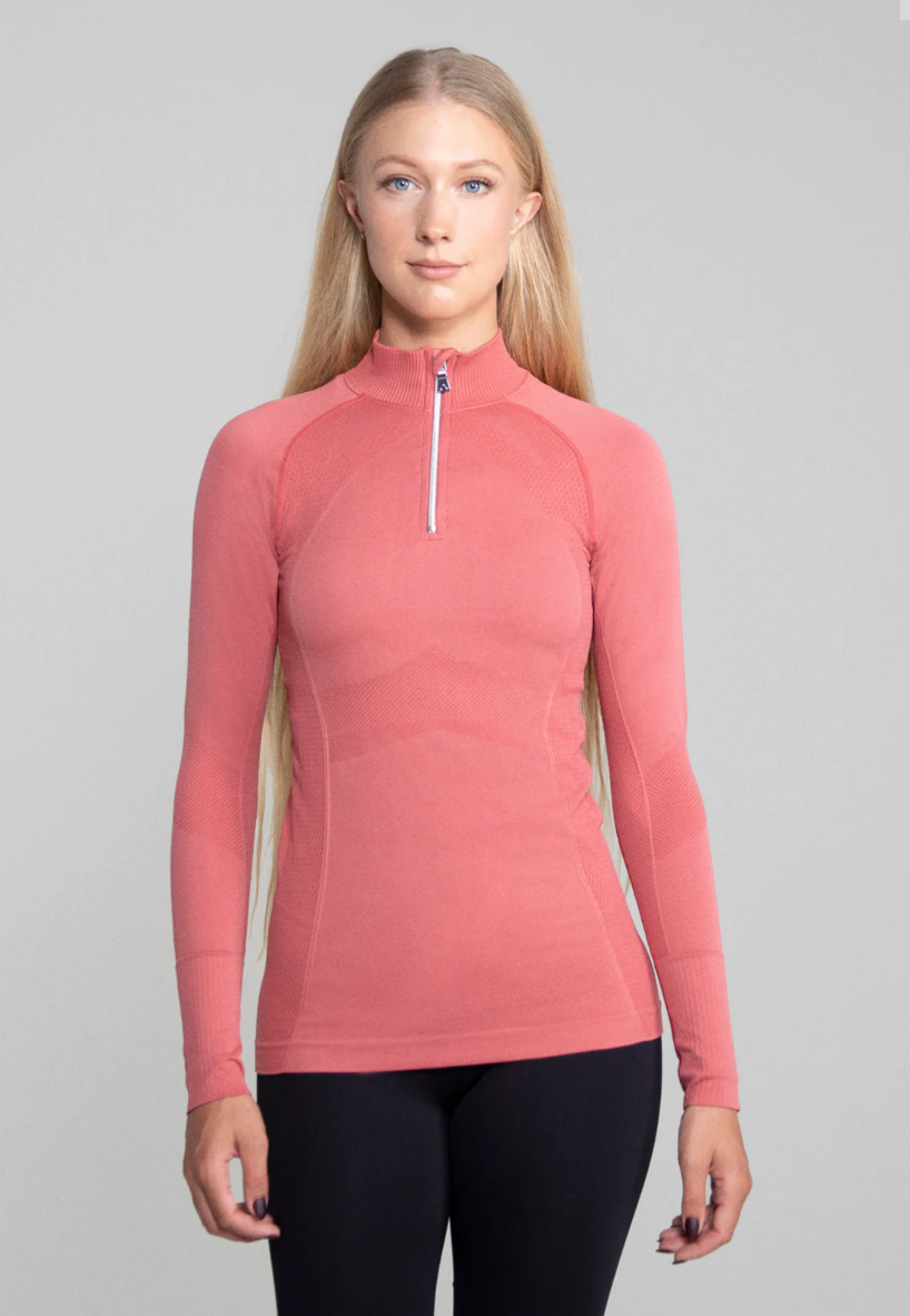 Anique Signature Sun Shirt Coral