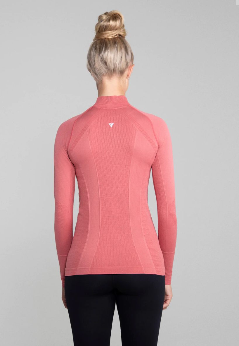 Anique Signature Sun Shirt Coral