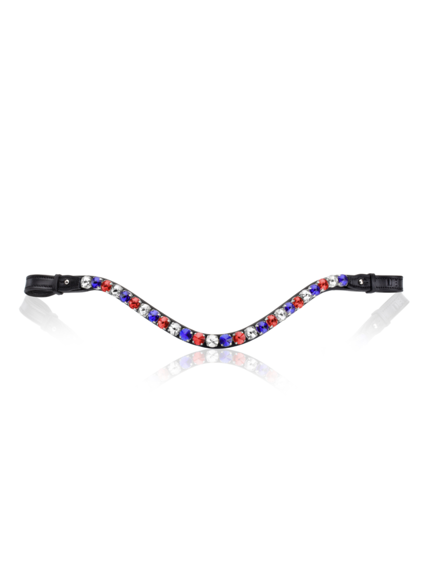Utzon browband red white and purple