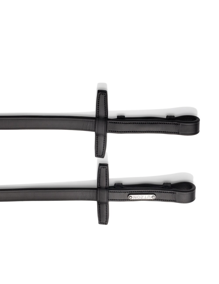 Utzon black webbed reins