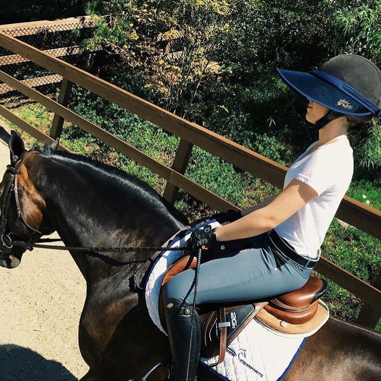 Soless Visor Navy Velcro