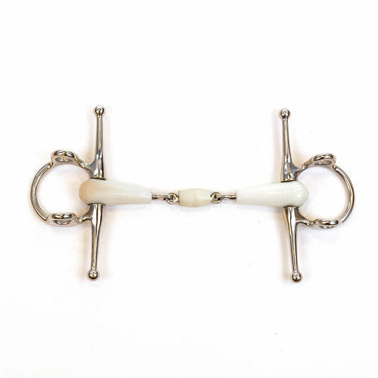 Mors releveur Metalab Flexi demi-lune - Équitation Mors releveur Metalab Flexi demi-lune - Équitation