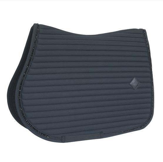 Kentucky Saddle Pad Pearls show jumping