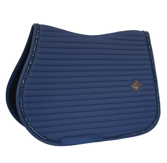 Kentucky Saddle Pad Pearls show jumping