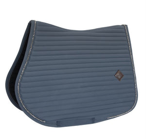 Kentucky Saddle Pad Pearls show jumping