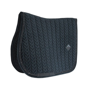 Kentucky Saddle Pad Velvet Pearls show jumping