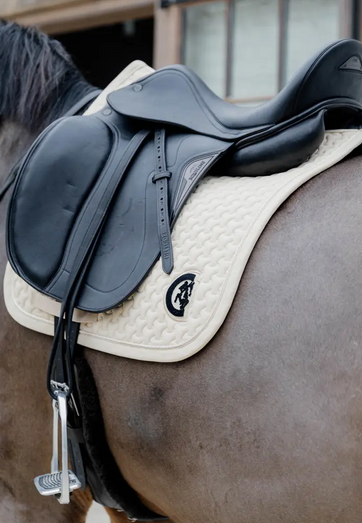 Kentuckyge Saddle Pad Plaited 3D Logo Dressage