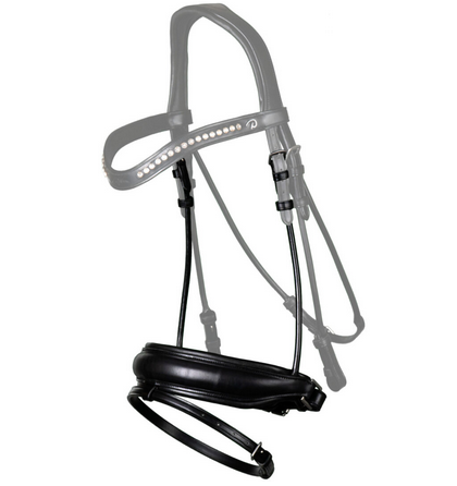 Dy'on Matte Large Crank Noseband With Flash