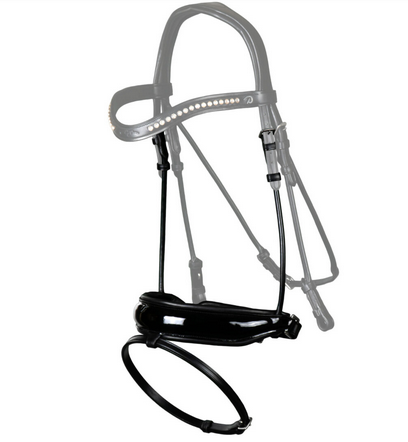 Dy'on Patent Large Crank Noseband With Flash