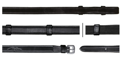 Dy'on 5/8 Hunter Reins With 7 Leather Loops (Without Stopper)