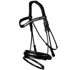 Load image into Gallery viewer, Dy&#39;on Patent Large Crank Noseband Bridle With Flash
