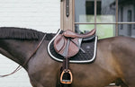 Load image into Gallery viewer, Kentucky Saddle Pad Plaited Cord show jumping
