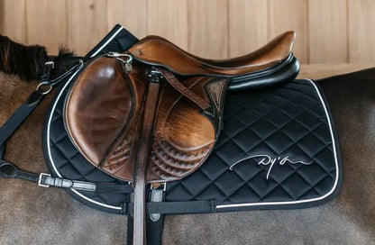 Dy'on Diamond Saddle Pad show jumping