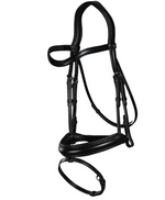 Load image into Gallery viewer, Dy&#39;on Matte Medium Noseband Bridle With Flash
