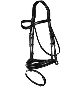 Dy'on Matte Medium Noseband Bridle With Flash