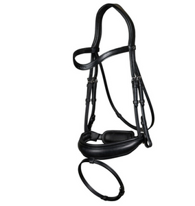 Dy'on Matte Large Crank Noseband Bridle With Flash