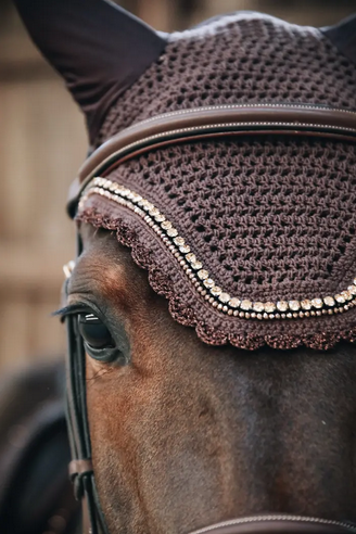 Kentucky Fly Veil Wellington Stone & Pearl