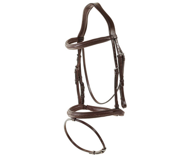 Dy'on Plaited Flash Noseband bridle