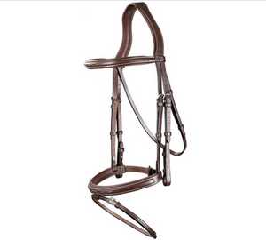 Dy'on Flash Noseband Double Bridle