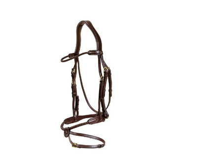 Dy'on Braided Noseband bridle With Removable Flash