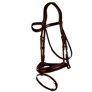 Dy'on Matte Medium Noseband Bridle With Flash