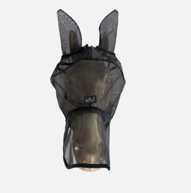 Kentucky horsewear fly mask classic with ears and nose