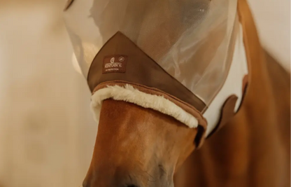 Kentucky horsewear fly mask sheepskin