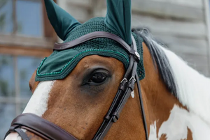 Kentucky Fly Veil Wellington Velvet Pearls