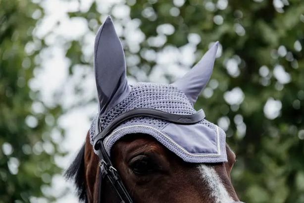 purple ear bonnet