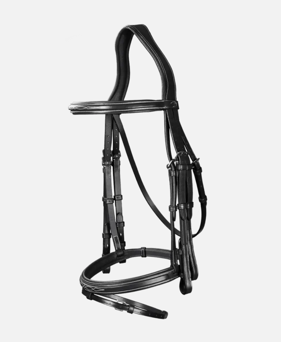 Dy'on Flash Noseband Double Bridle