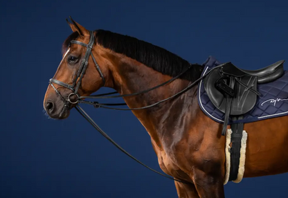 Dy'on Full Leather Draw Reins 1/2"