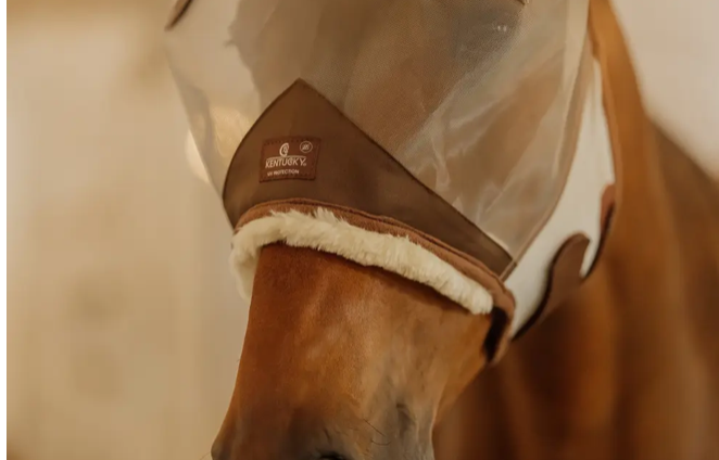 Kentucky Fly Mask Skin Friendly with Ears
