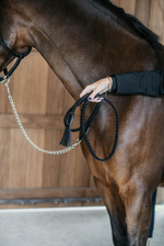 Load image into Gallery viewer, Dy&#39;on Plaited Lead with Chain 2.4m
